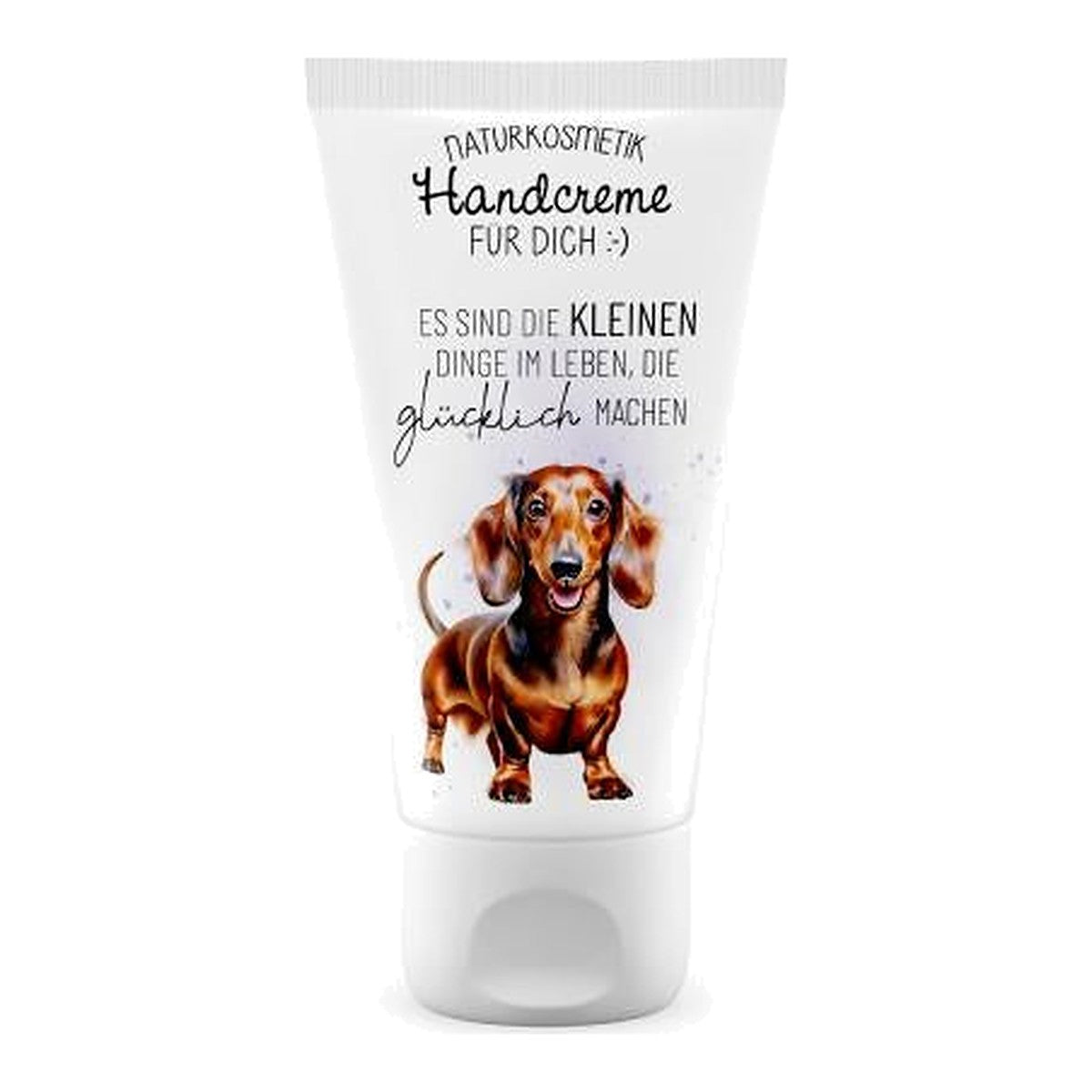 Handcreme 30ml Dackel – Handcreme von la vida