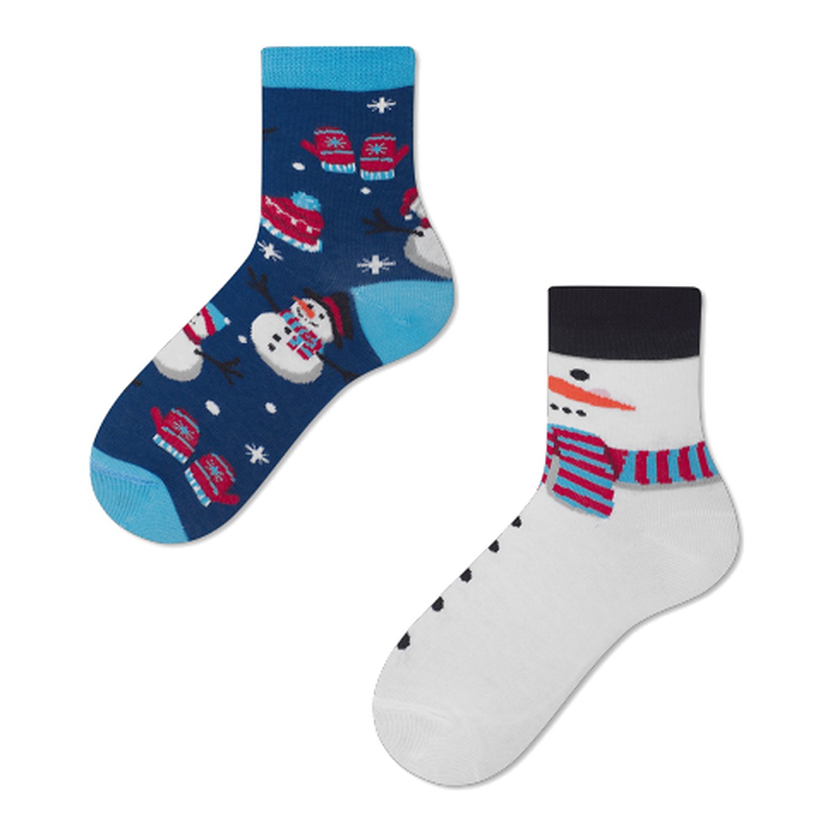 Many Mornings Socken Snowman – Ansicht 2