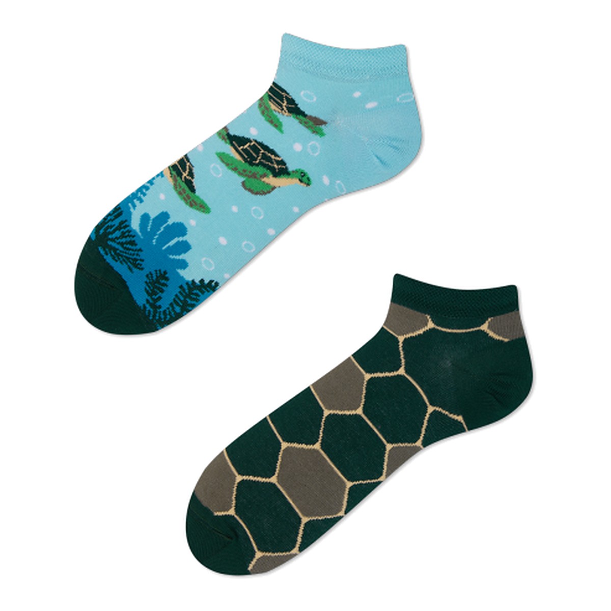 Many Mornings Socken Turtle Time – Ansicht 2
