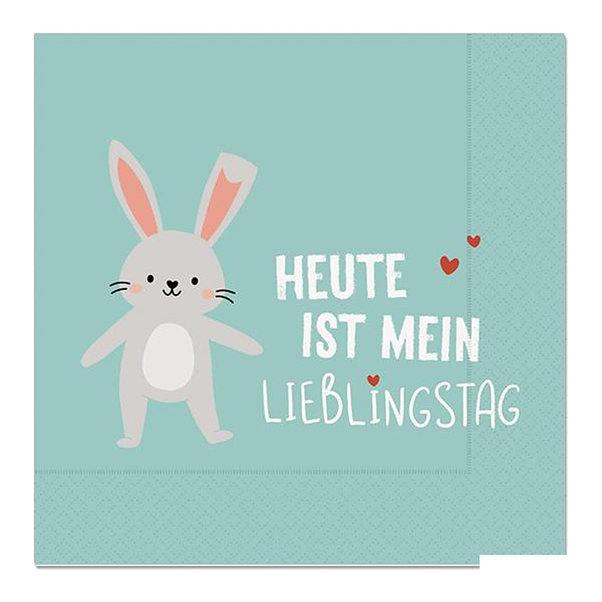 Serviette 33X33 20St Hase – Serviette von la vida