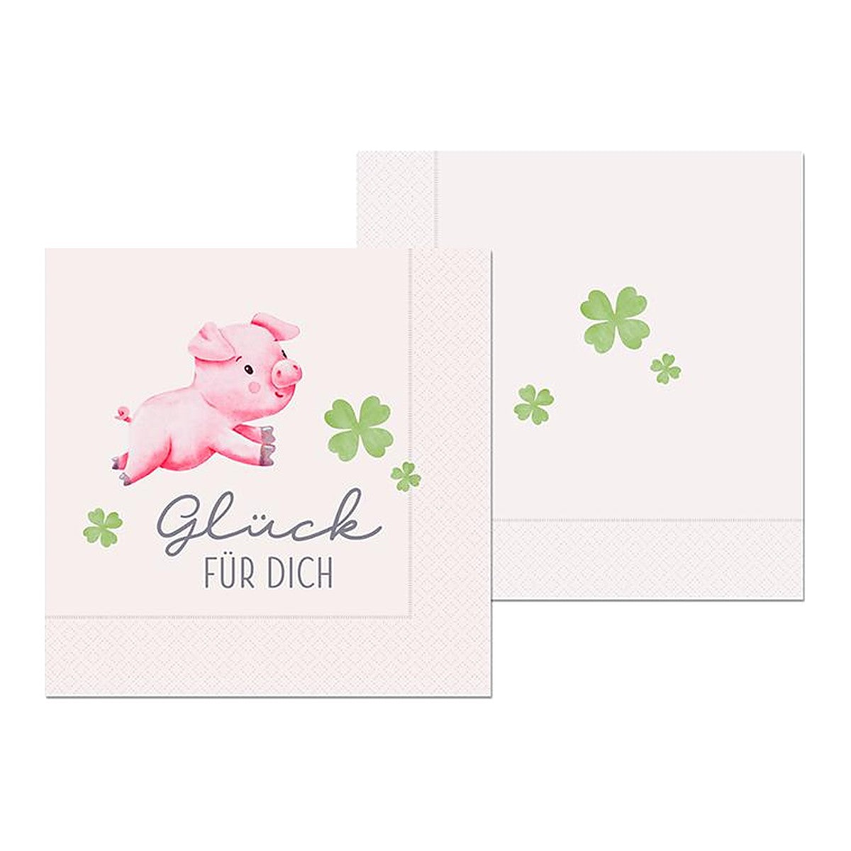 Serviette 33X33 20St Glück – Serviette von la vida