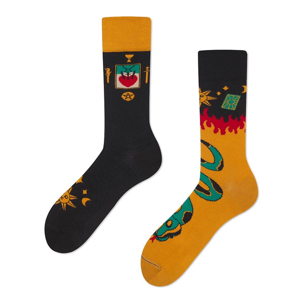 Many Mornings Socken The Footure – bunte Socken von Many Mornings