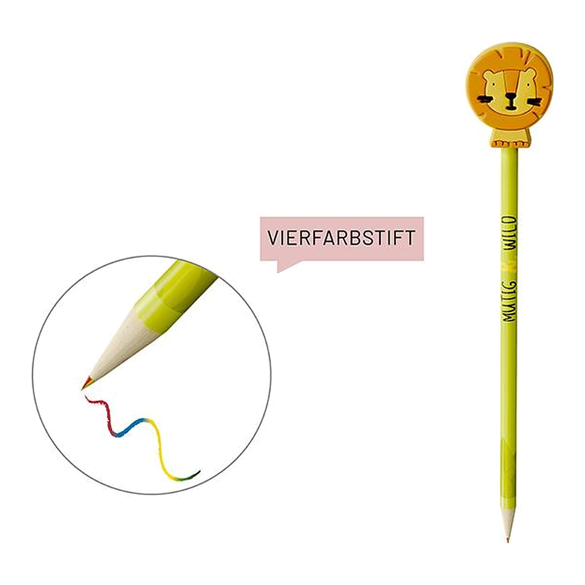 Buntstift L20 Löwe – Buntstift von la vida