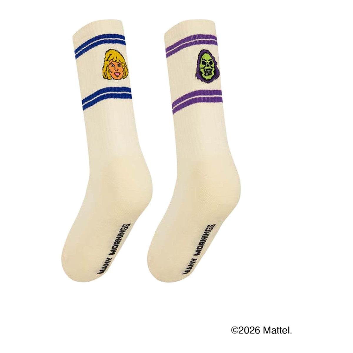 Many Mornings Socken HE-MAN-v-SKELETOR – bunte Socken von Many Mornings
