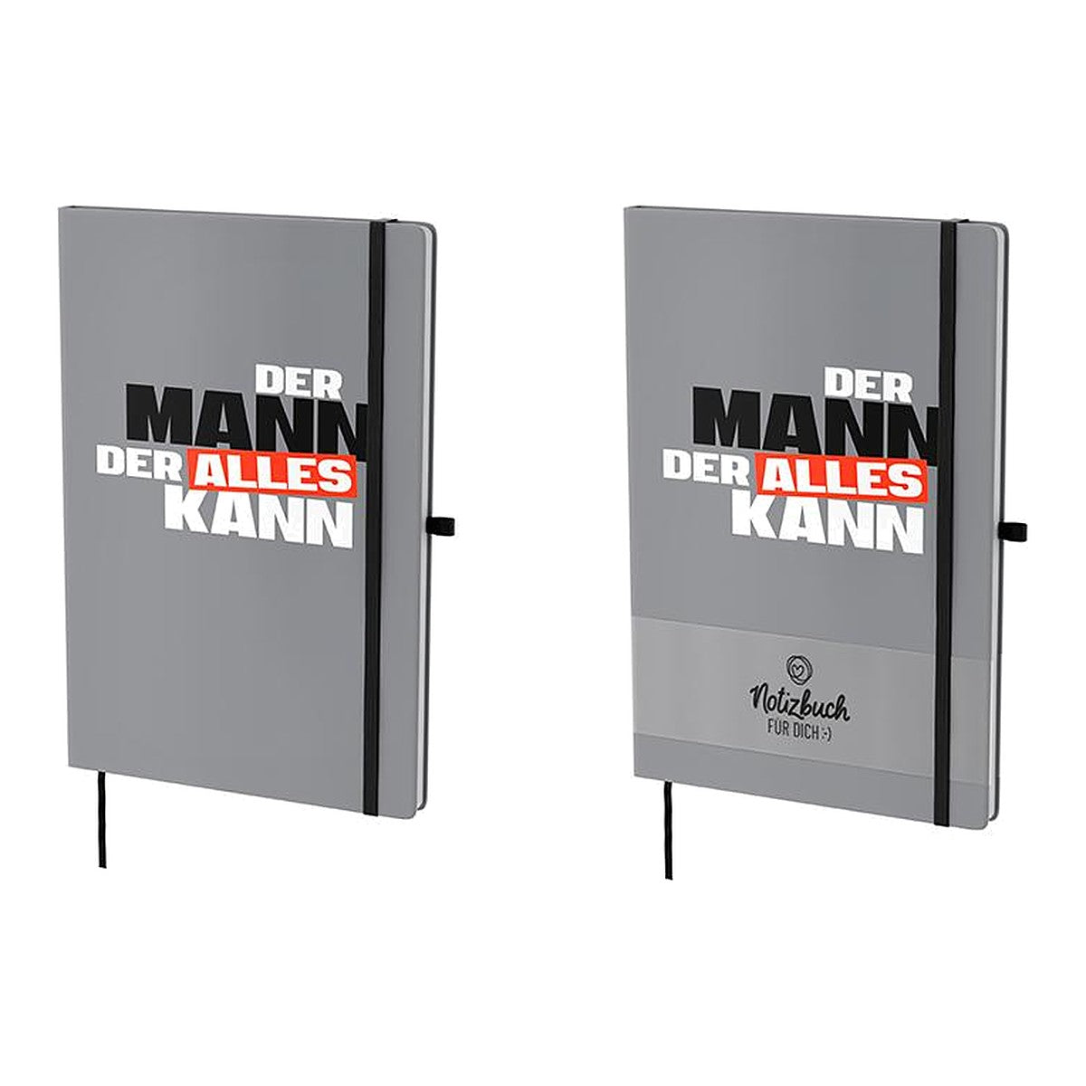 Notizbuch A5 Mann kann – Notizbuch von la vida