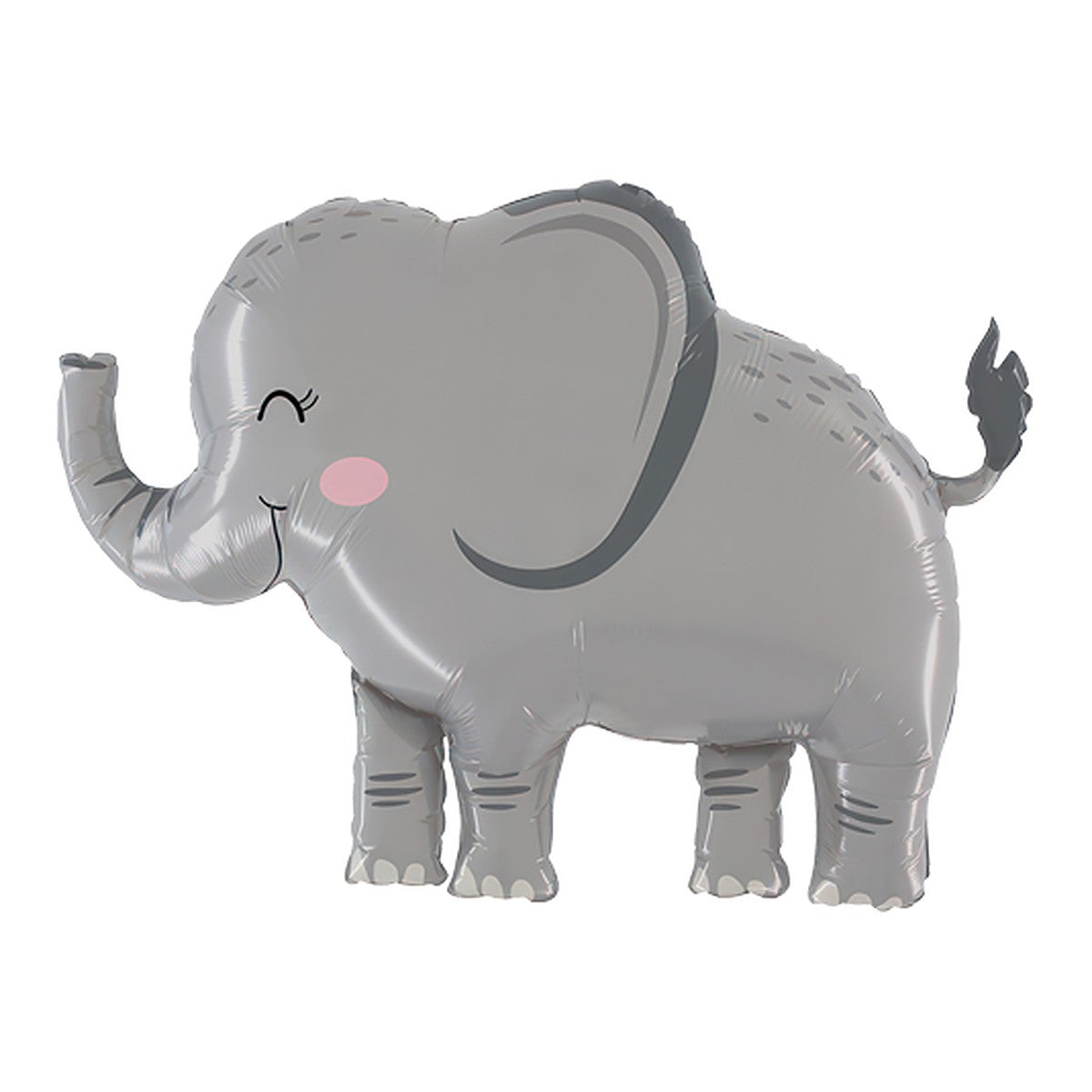 Elefant Folienballon – Grösse: Maxi · ungefüllt