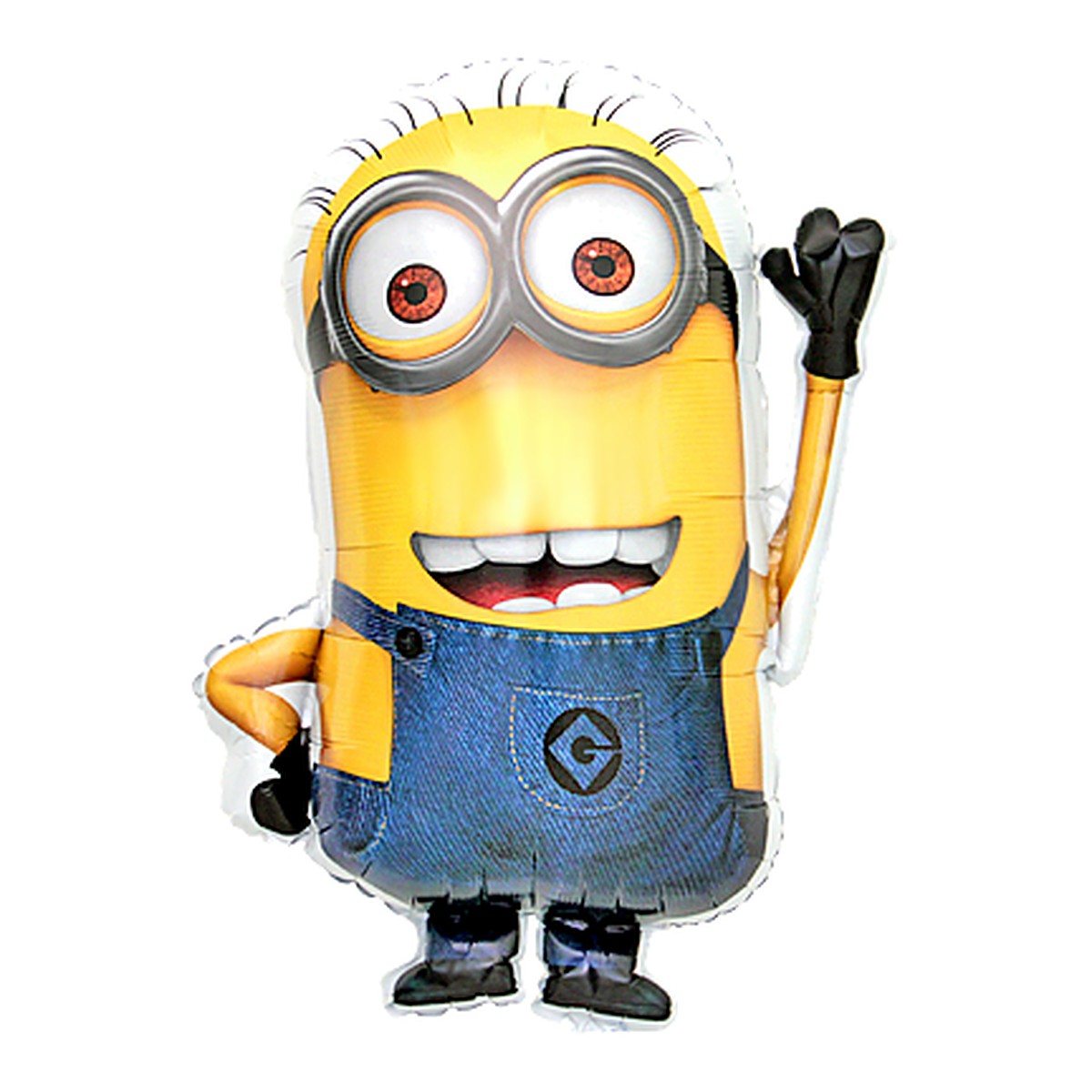 Minion Dave Folienballon – Grösse: Maxi · ungefüllt