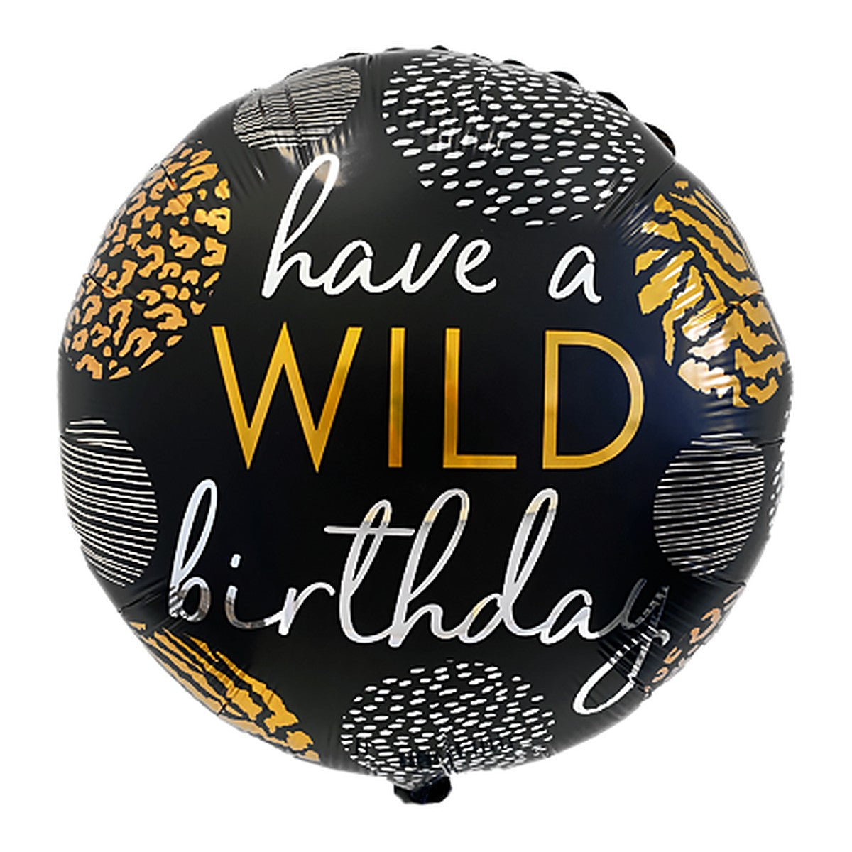 Wild Birthday Folienballon – Grösse: Midi · ungefüllt