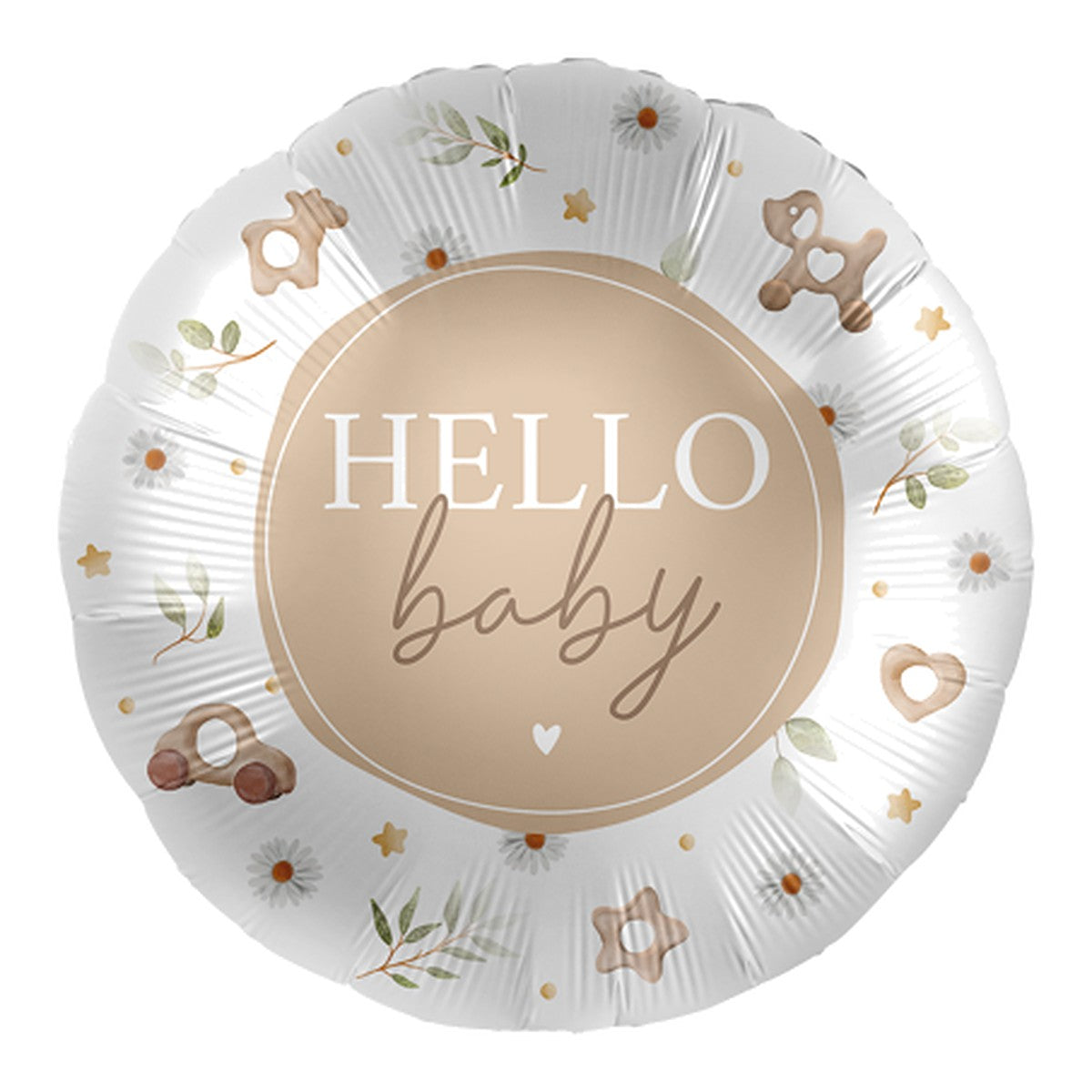 Hello Baby Folienballon – Grösse: Maxi · ungefüllt