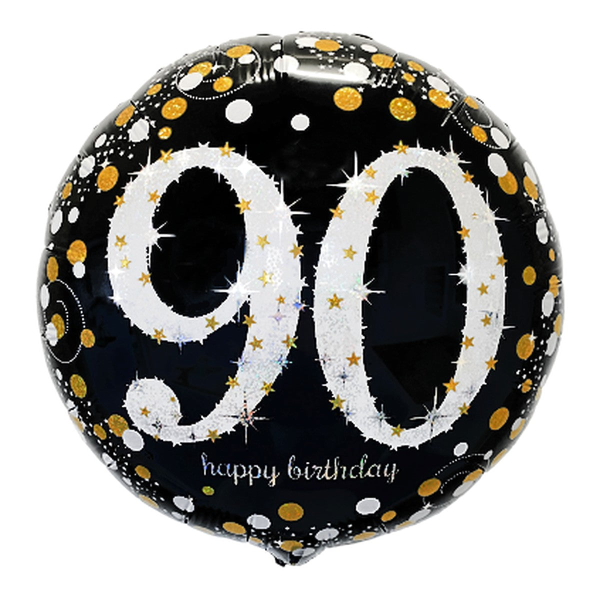 Geburtstagsballon Elegant – Alter wählbar – Alter 90