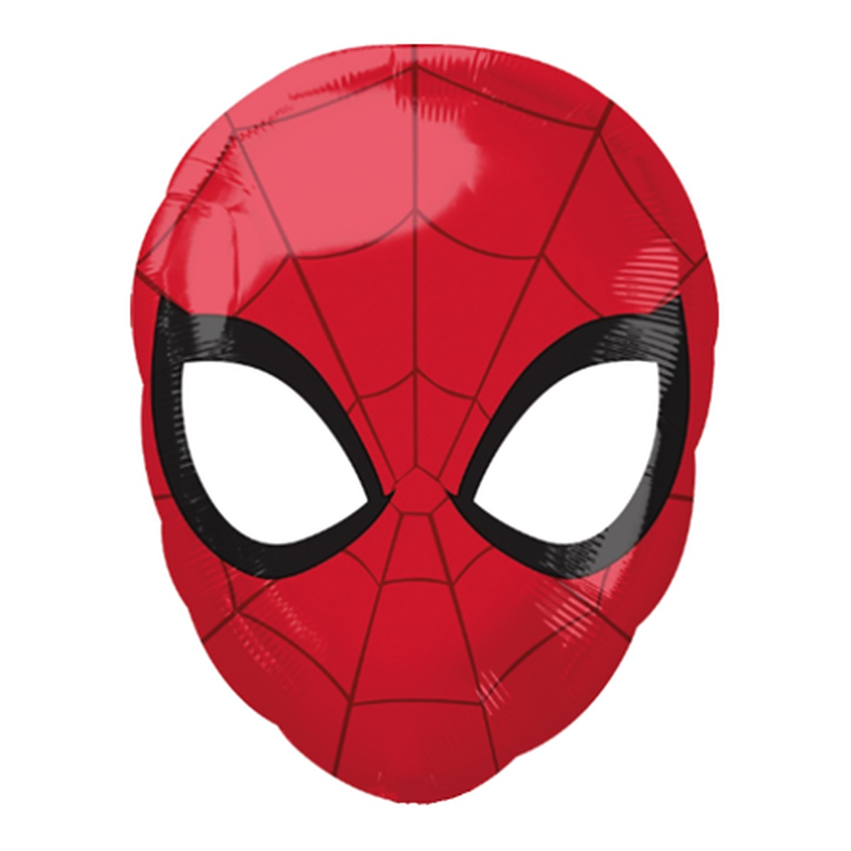 Spiderman Maske Folienballon – Grösse: Midi · ungefüllt