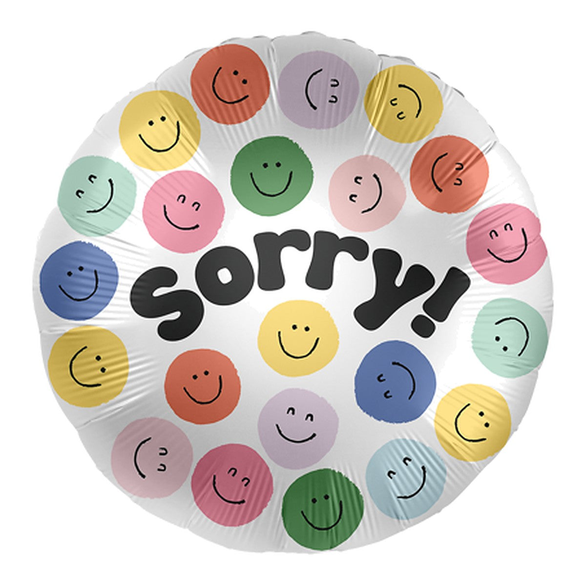 Sorry Folienballon – Grösse: Midi · ungefüllt