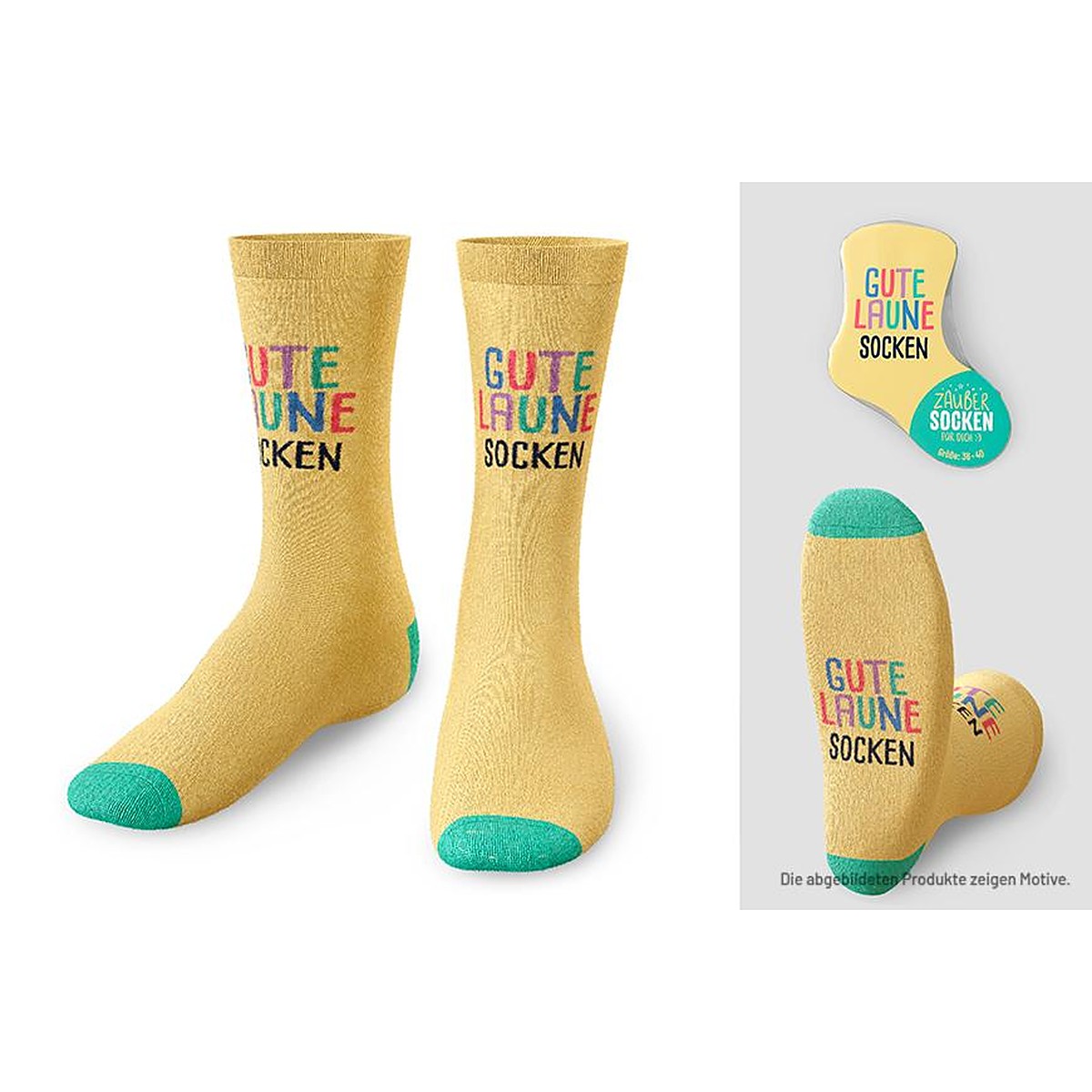 Zaubersocken Gr.36-40 Gelb – Zaubersocken von la vida
