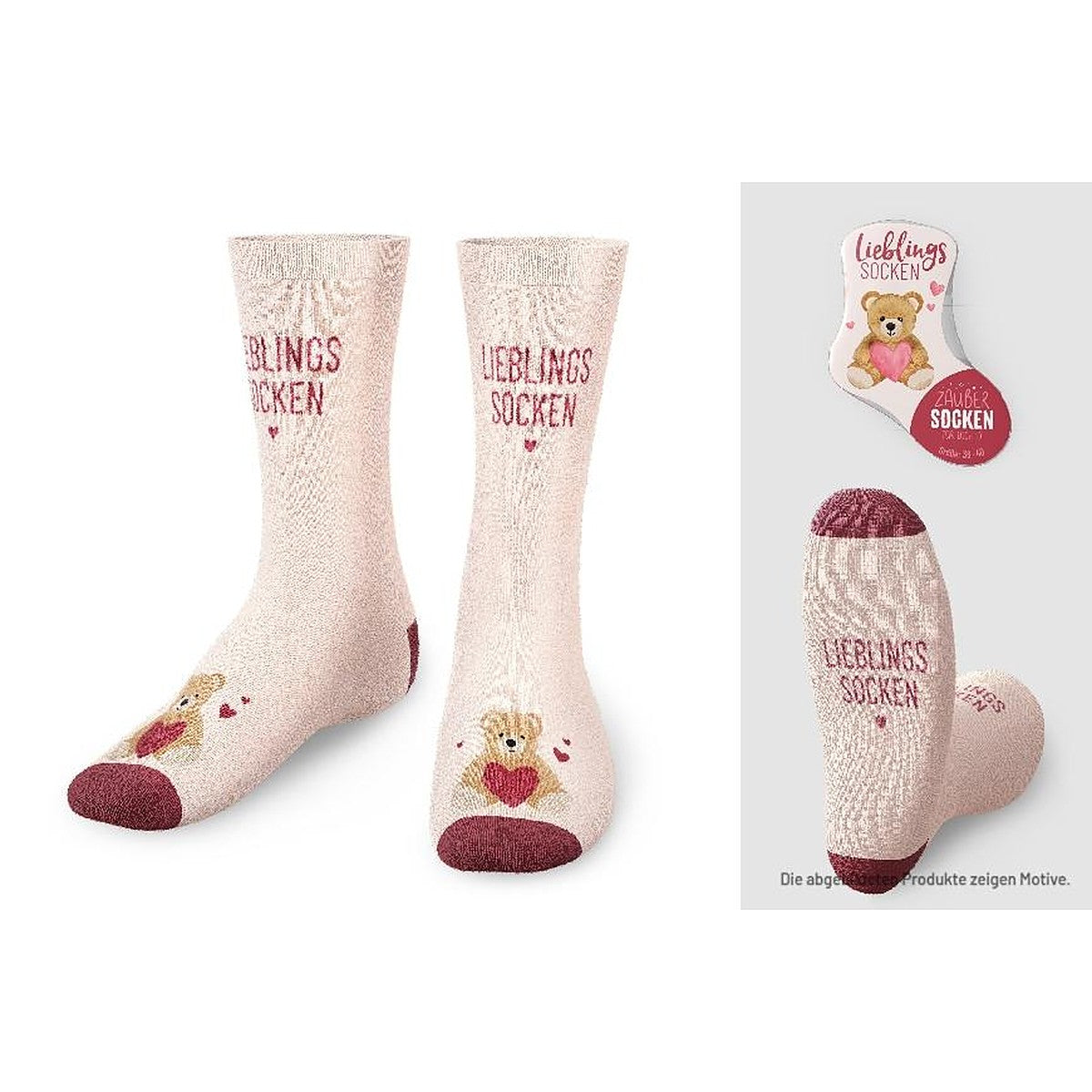 Zaubersocken Gr.36-40 Teddy – Zaubersocken von la vida