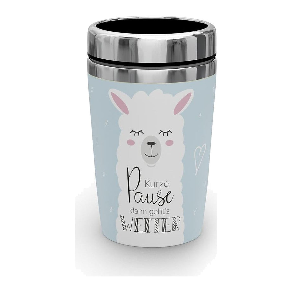Becher to go 240ml Lama – Becher von la vida
