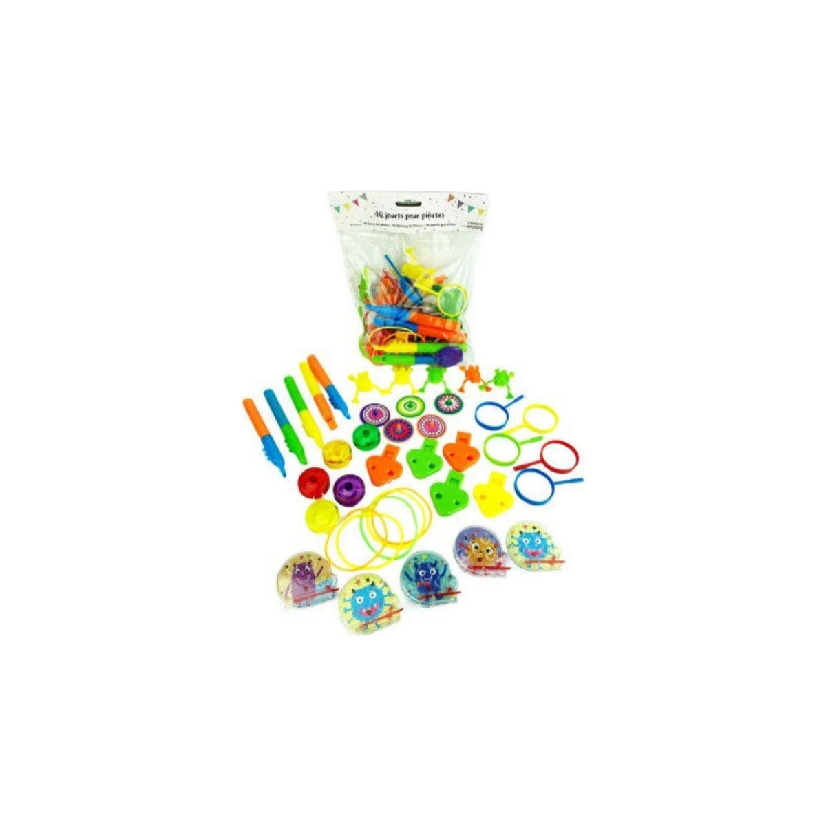 40 Mini-Geschenke für Piñatas