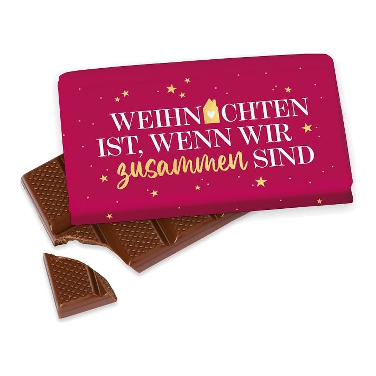 Schokolade 40g Haus – Schokolade von la vida
