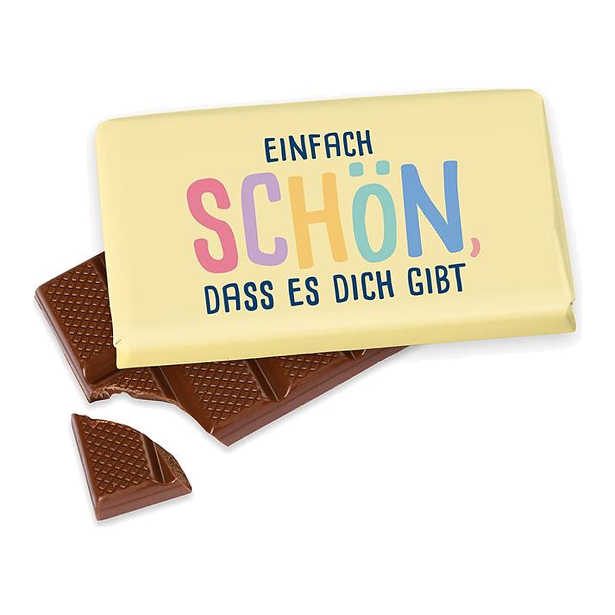 Schokolade40g Gelb – Schokolade von la vida