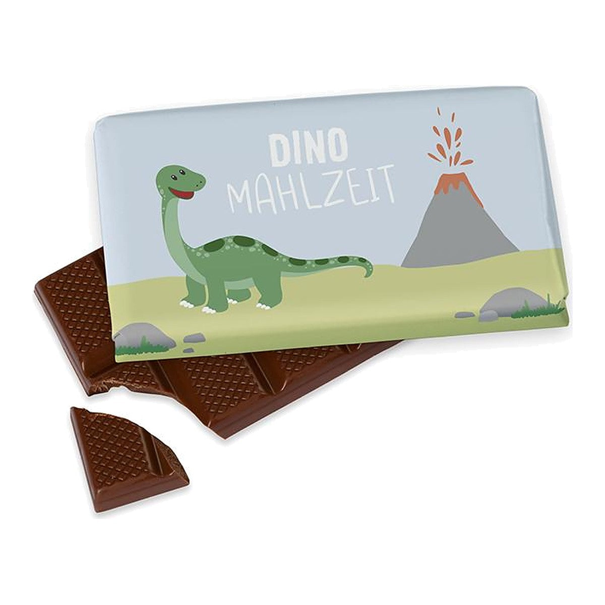 Schokolade 40g Dino – Schokolade von la vida