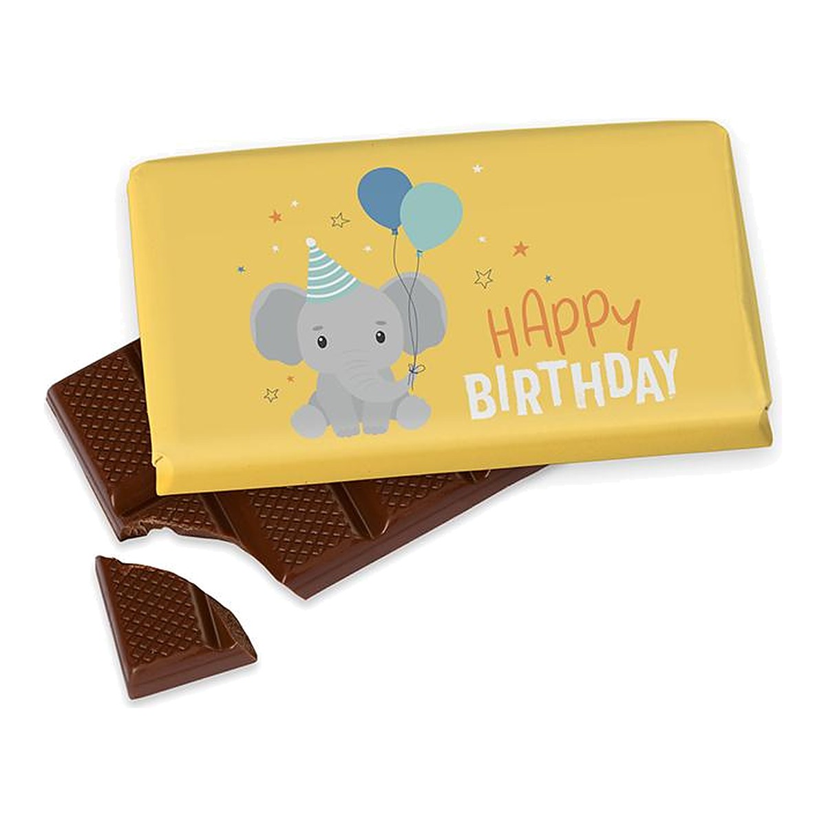 Schokolade 40g Elefant – Schokolade von la vida