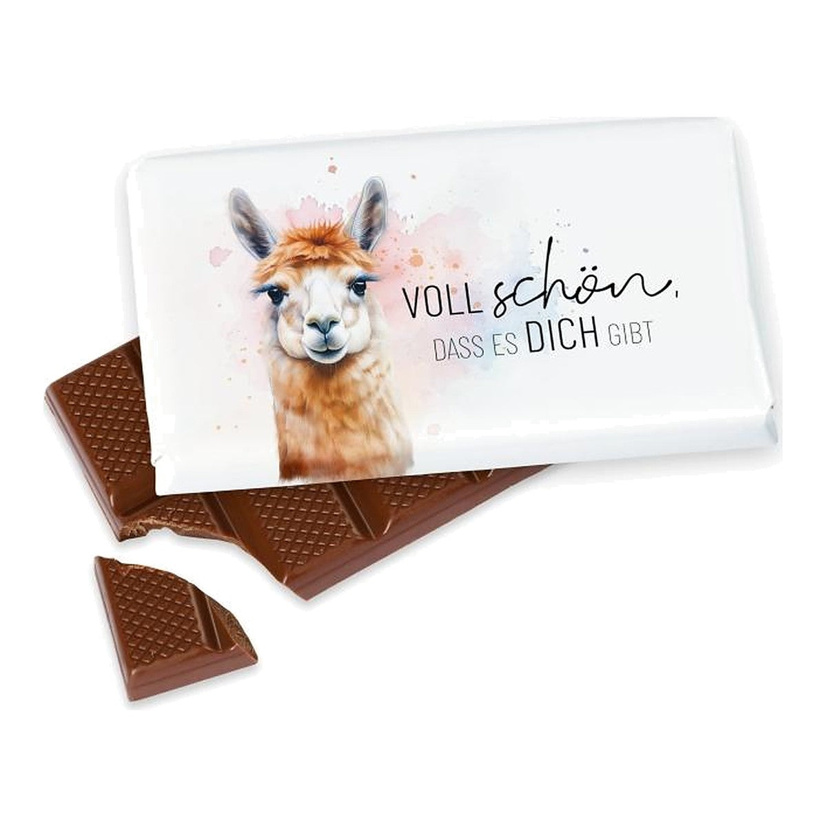Schokolade 40g Lama2 – Schokolade von la vida