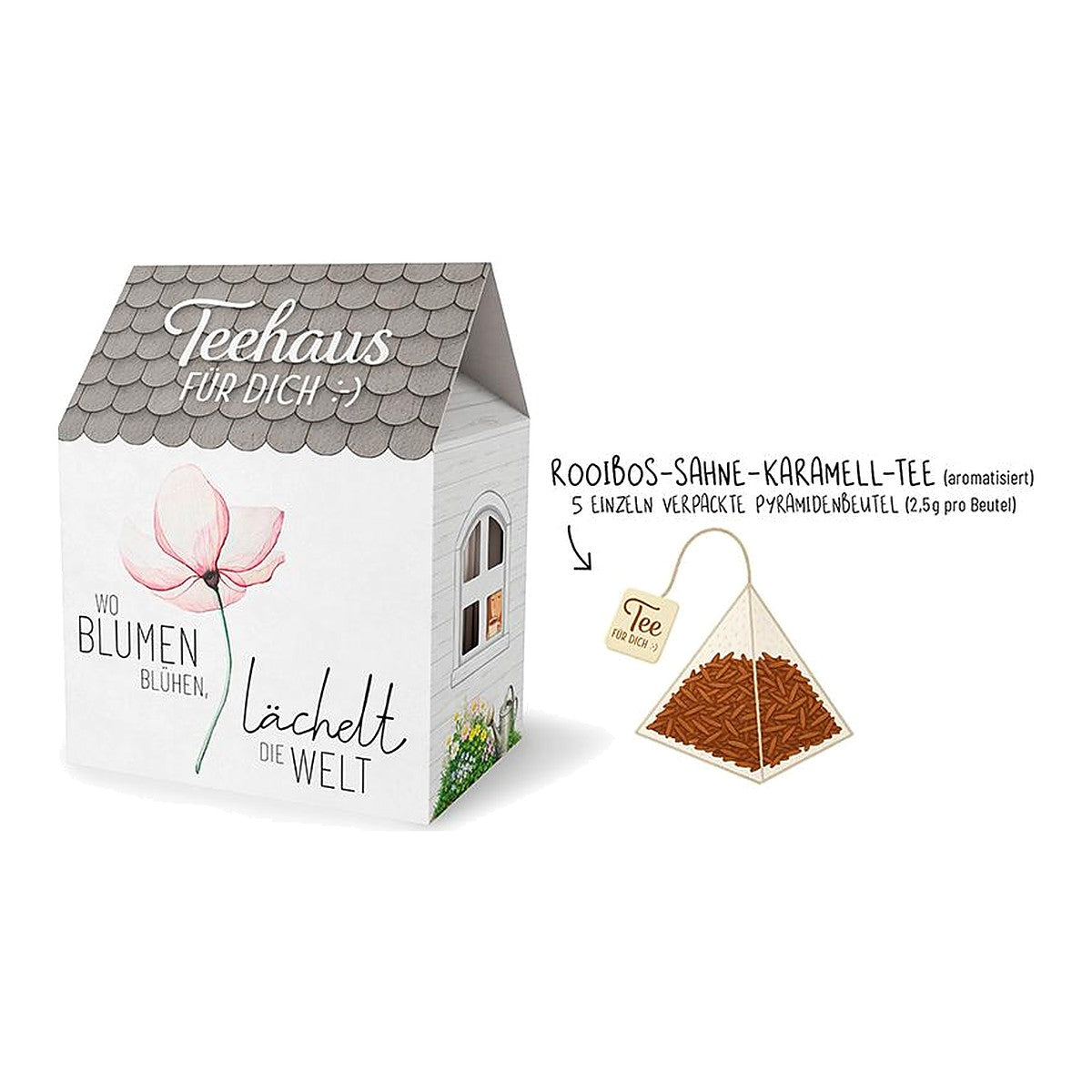Teehaus 5x2,5g Blüte – Teehaus von la vida