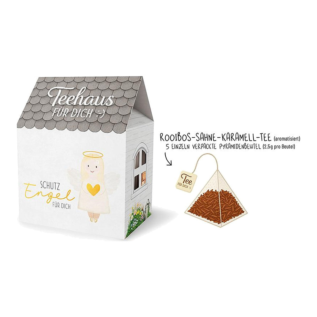 Teehaus 5x2,5g Engel – Teehaus von la vida