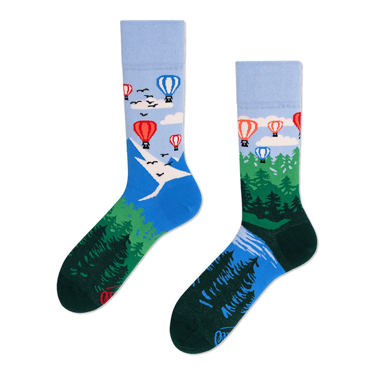 Many Mornings Socken Adventure Balloon – bunte Socken von Many Mornings