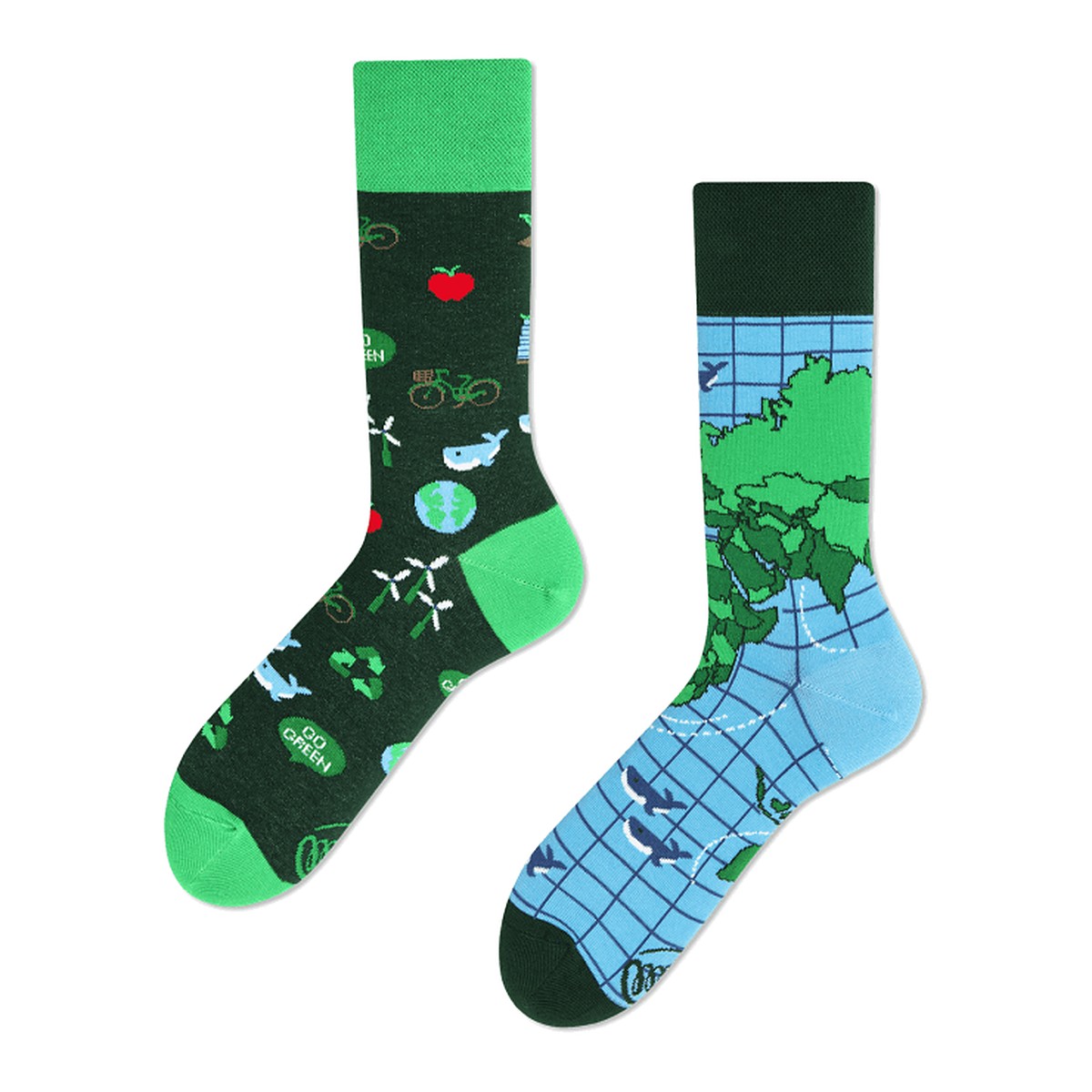 Many Mornings Socken Save the Planet – bunte Socken von Many Mornings