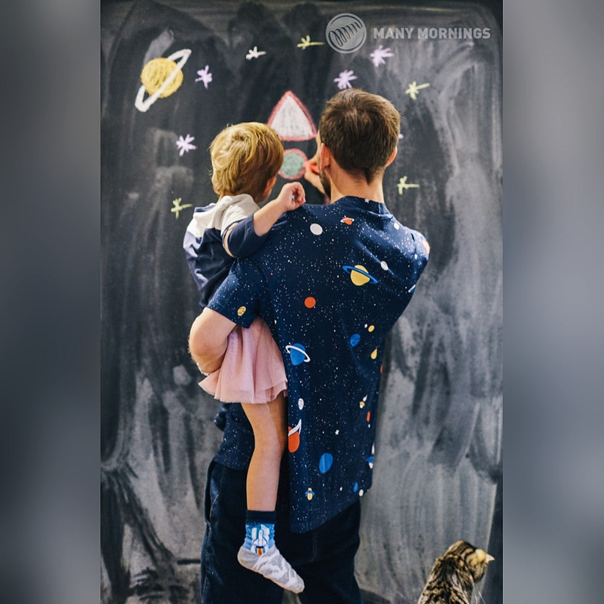 Many Mornings Socken Space Trip – Ansicht 6