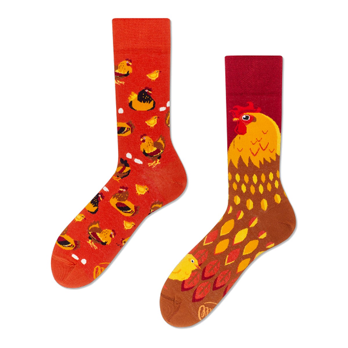 Many Mornings Socken Golden Eggs – bunte Socken von Many Mornings