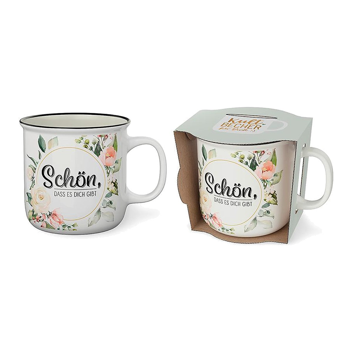 Kultbecher 250ml Blumen – Kultbecher von la vida