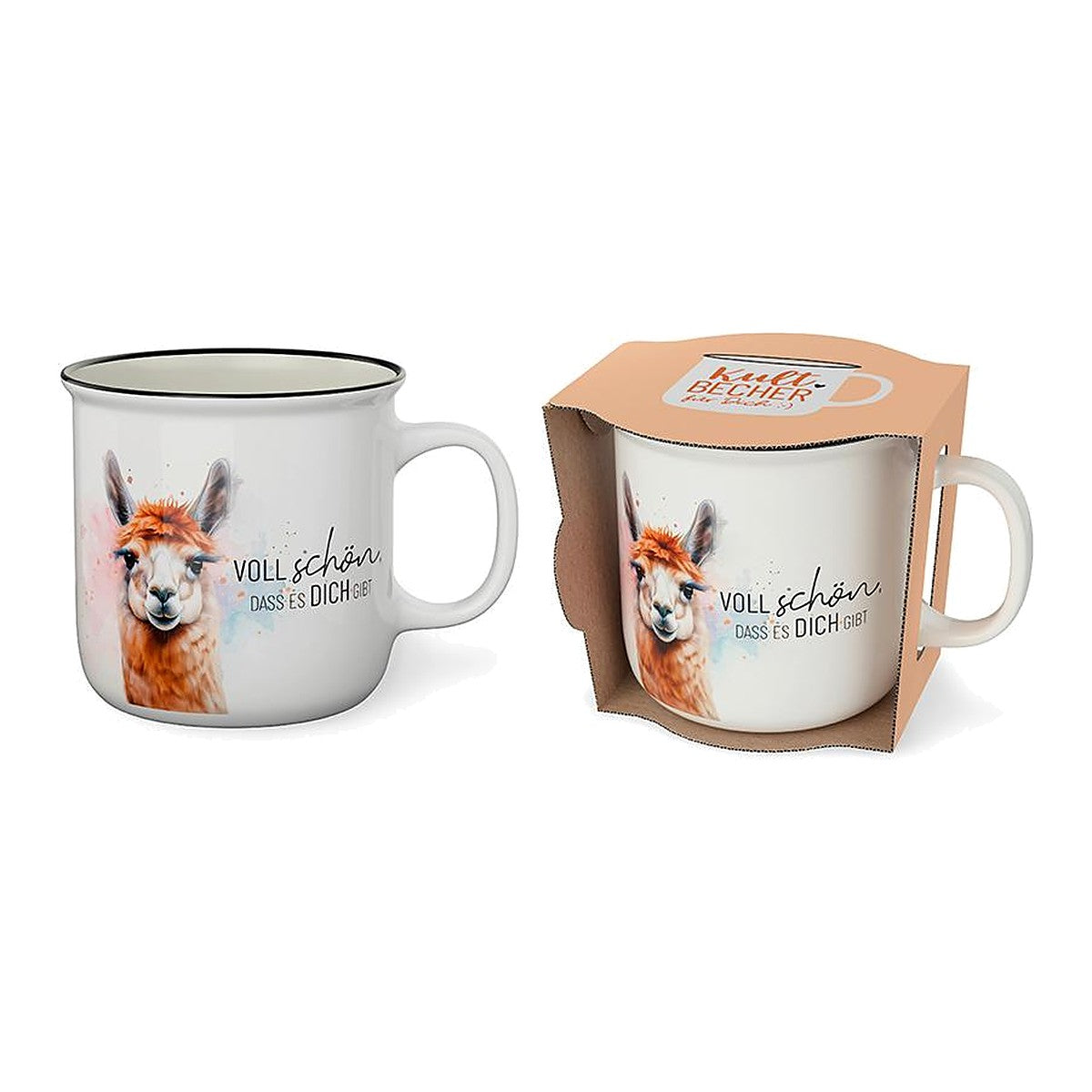 Kultbecher 250ml Lama2 – Kultbecher von la vida