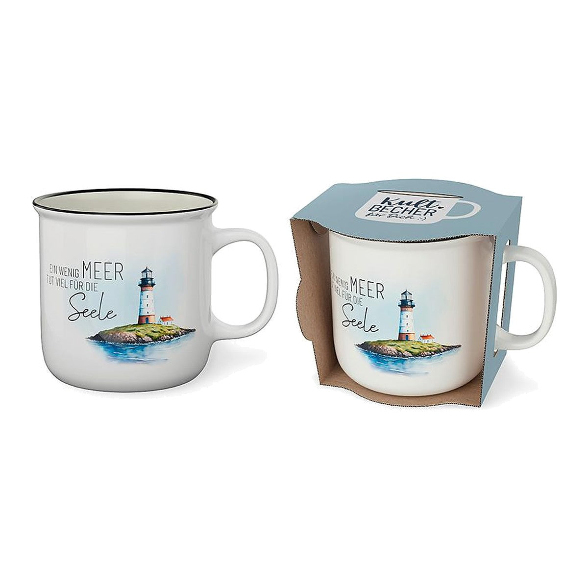 Kultbecher 250ml Leuchtturm – Kultbecher von la vida