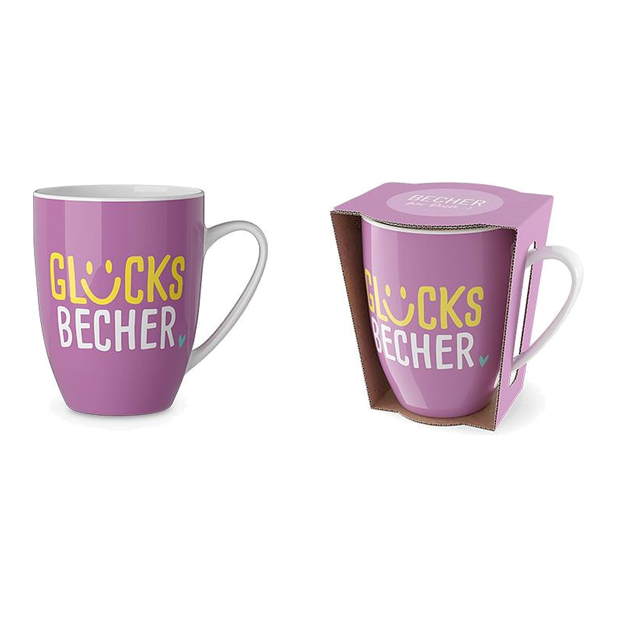 Becher 250ml Violett – Becher von la vida