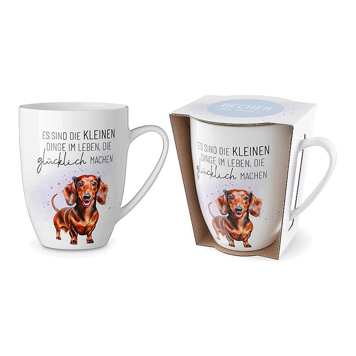 Becher 250ml Dackel – Becher von la vida