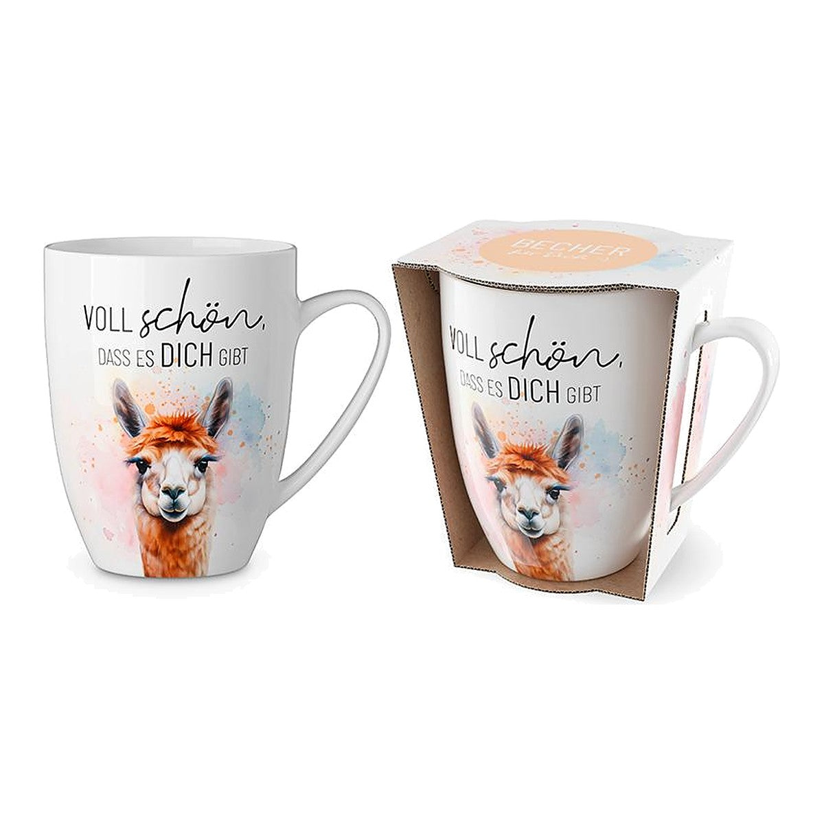 Becher 250ml Lama2 – Becher von la vida