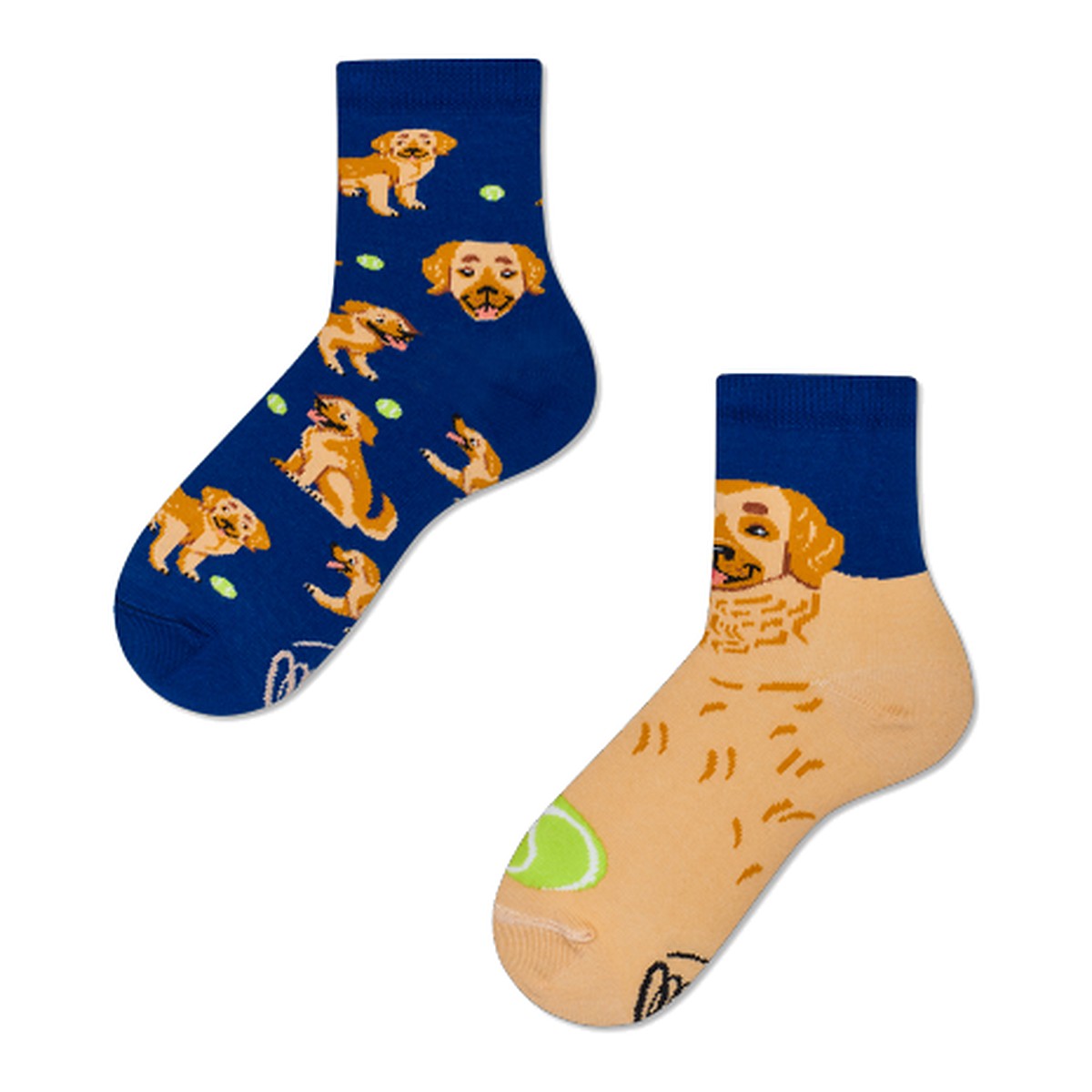 Many Mornings Socken Golden Boy – Ansicht 3