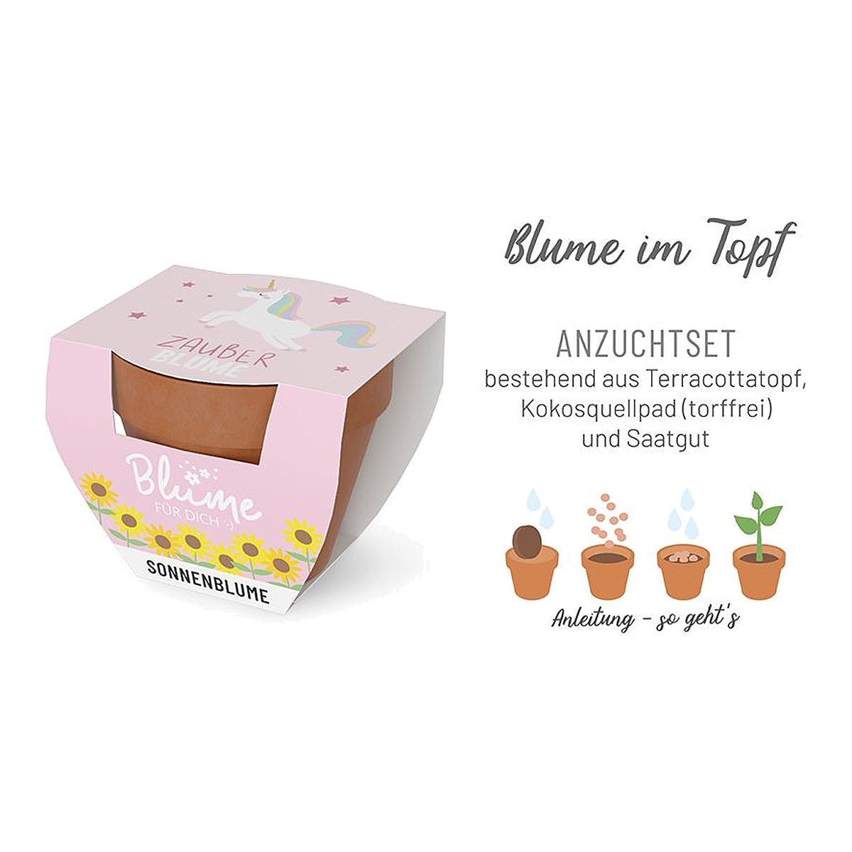 Blume FD D5,5H5 Einhorn – Blume von la vida
