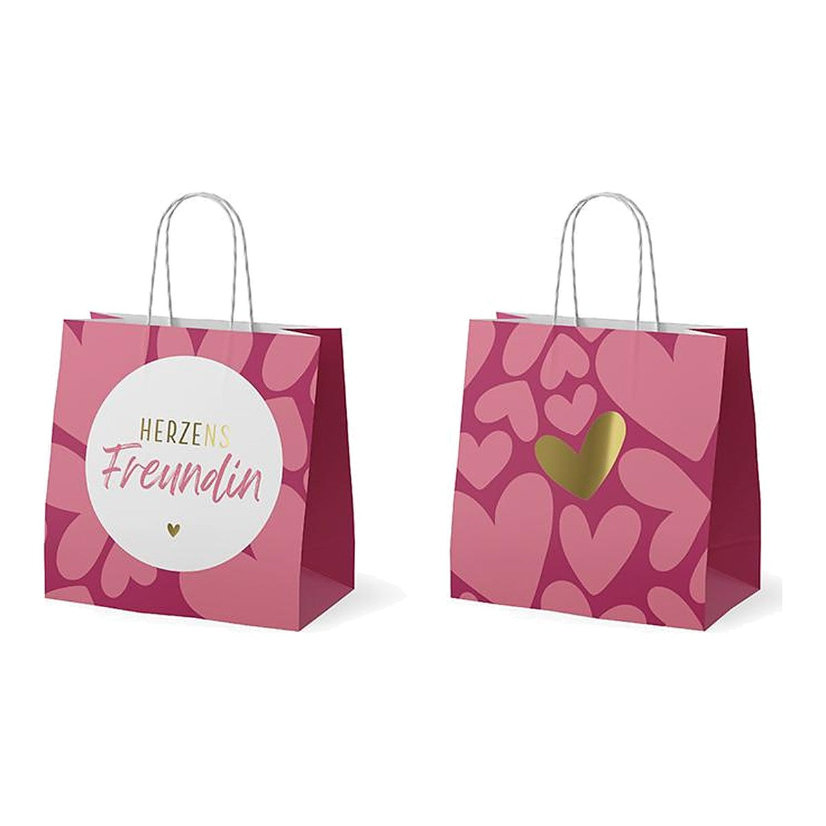 Geschenktüte15x8H15 Herzen – Geschenktüte von la vida