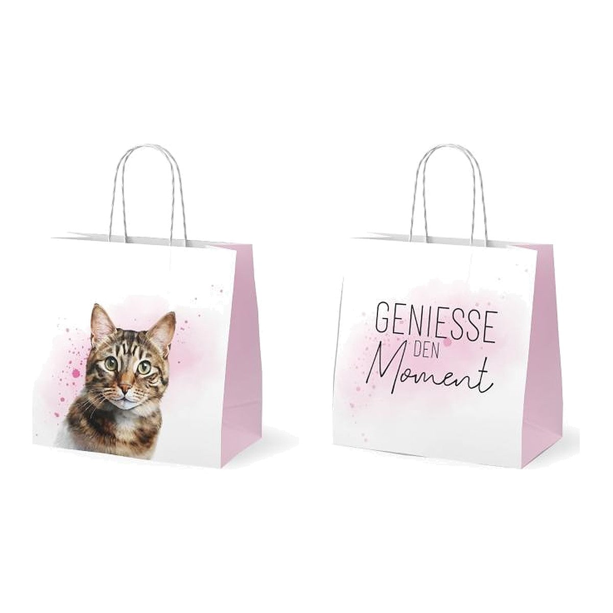 Geschenktüte15x8H15 Katze – Geschenktüte von la vida