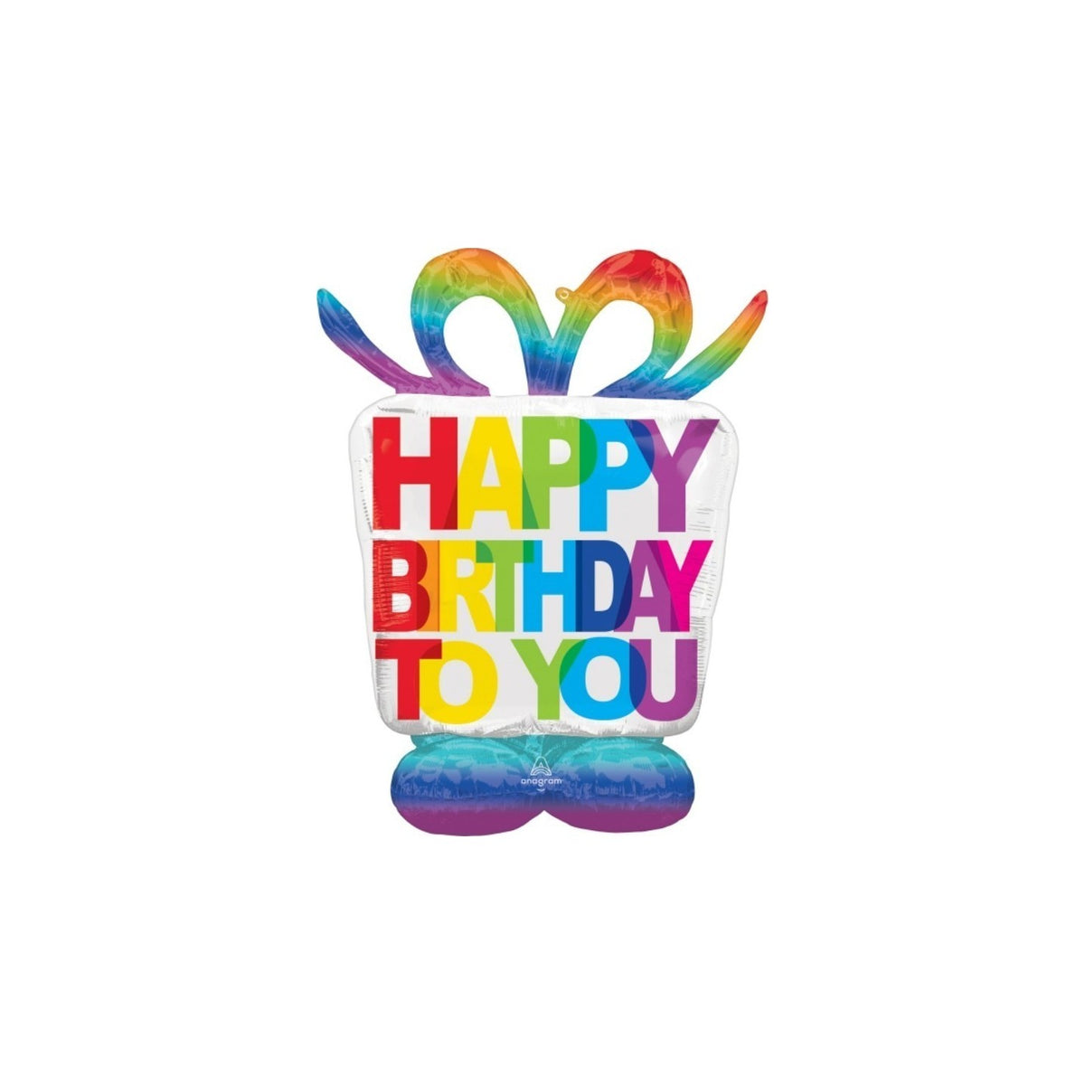 AirLoonz Geburtstagsgeschenk 127 cm – ohne Helium