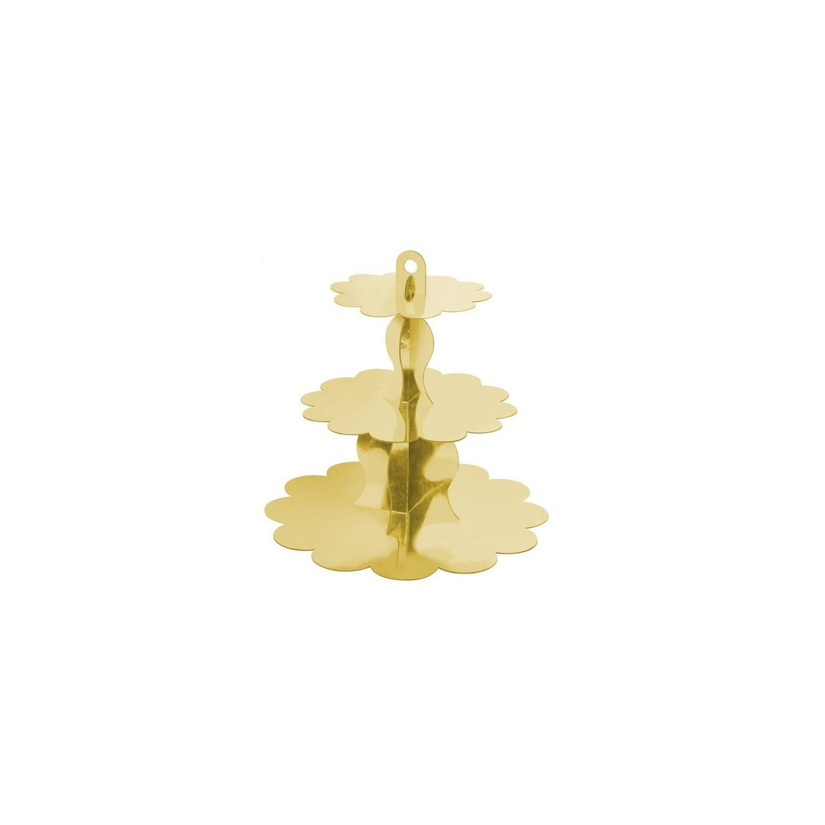 Cupcake-Ständer gold, 3 Etagen
