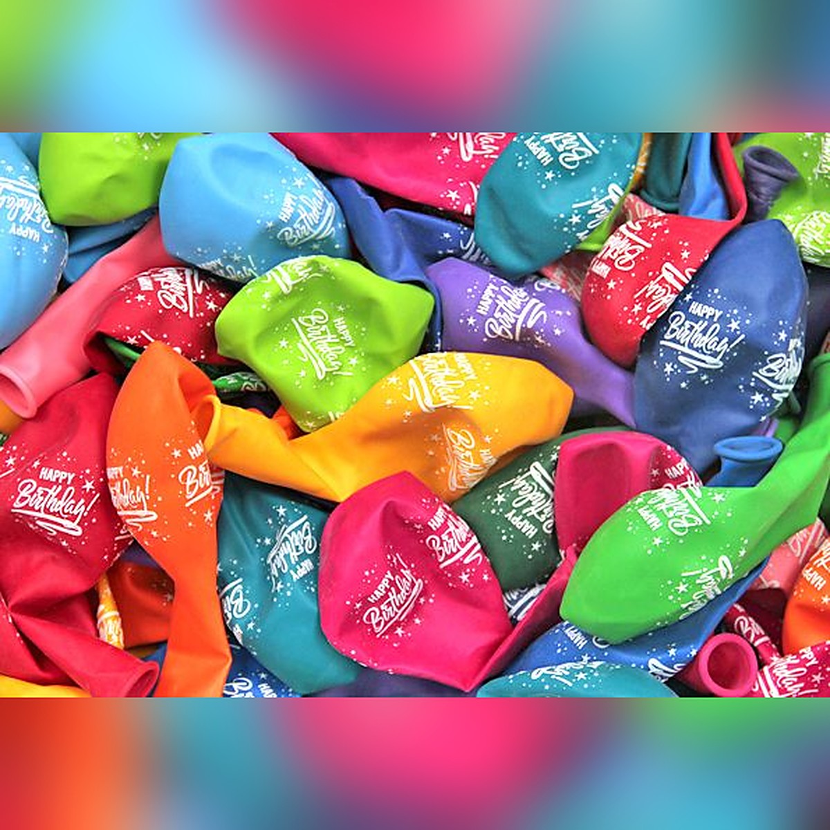 Happy Birthday Ballons – Ansicht 2