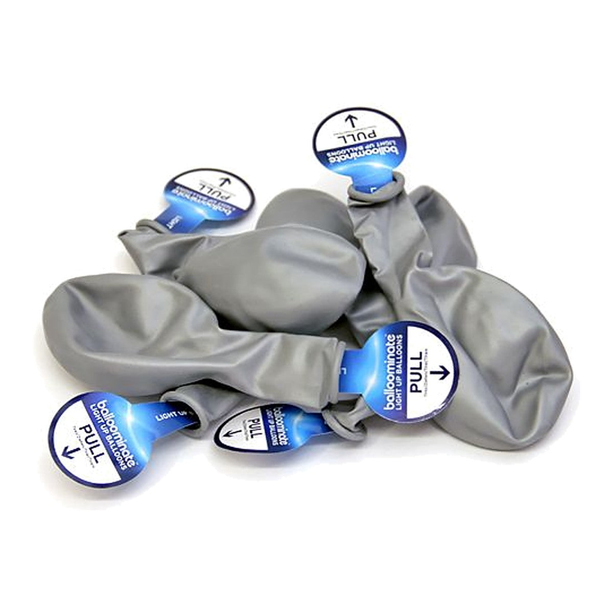 LED-Ballons silber – Ansicht 2