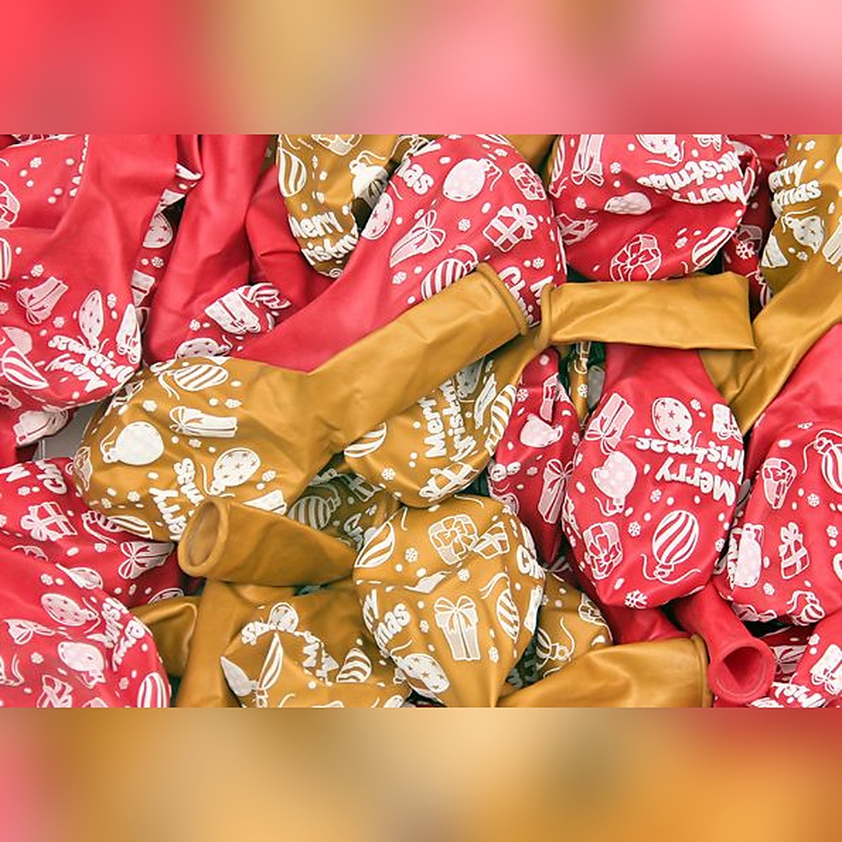 Merry Christmas Ballons – Ansicht 2