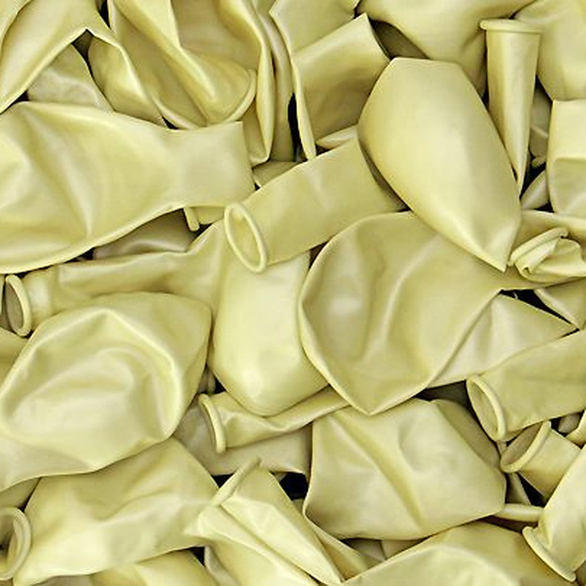 Metallic-Ballons creme – Ansicht 2