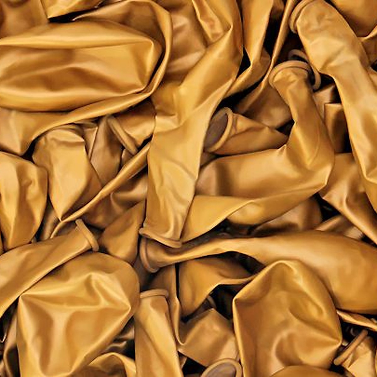 Metallic-Ballons gold – Ansicht 2