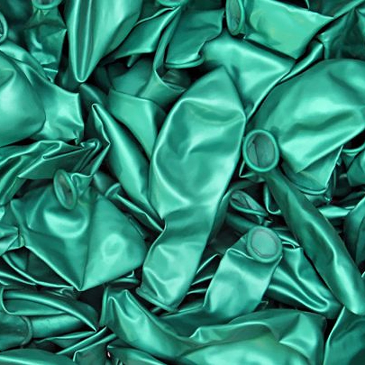 Metallic-Ballons grün – Ansicht 2