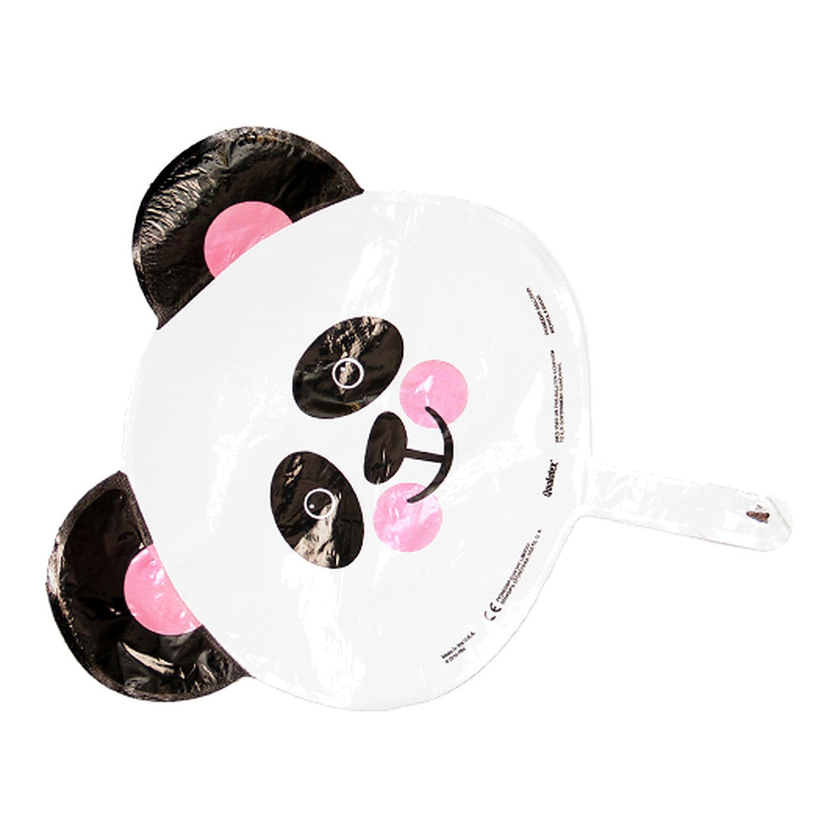 Mini-Folienballon Panda - ungefüllt – leer, ungefüllt · ohne Tragestab